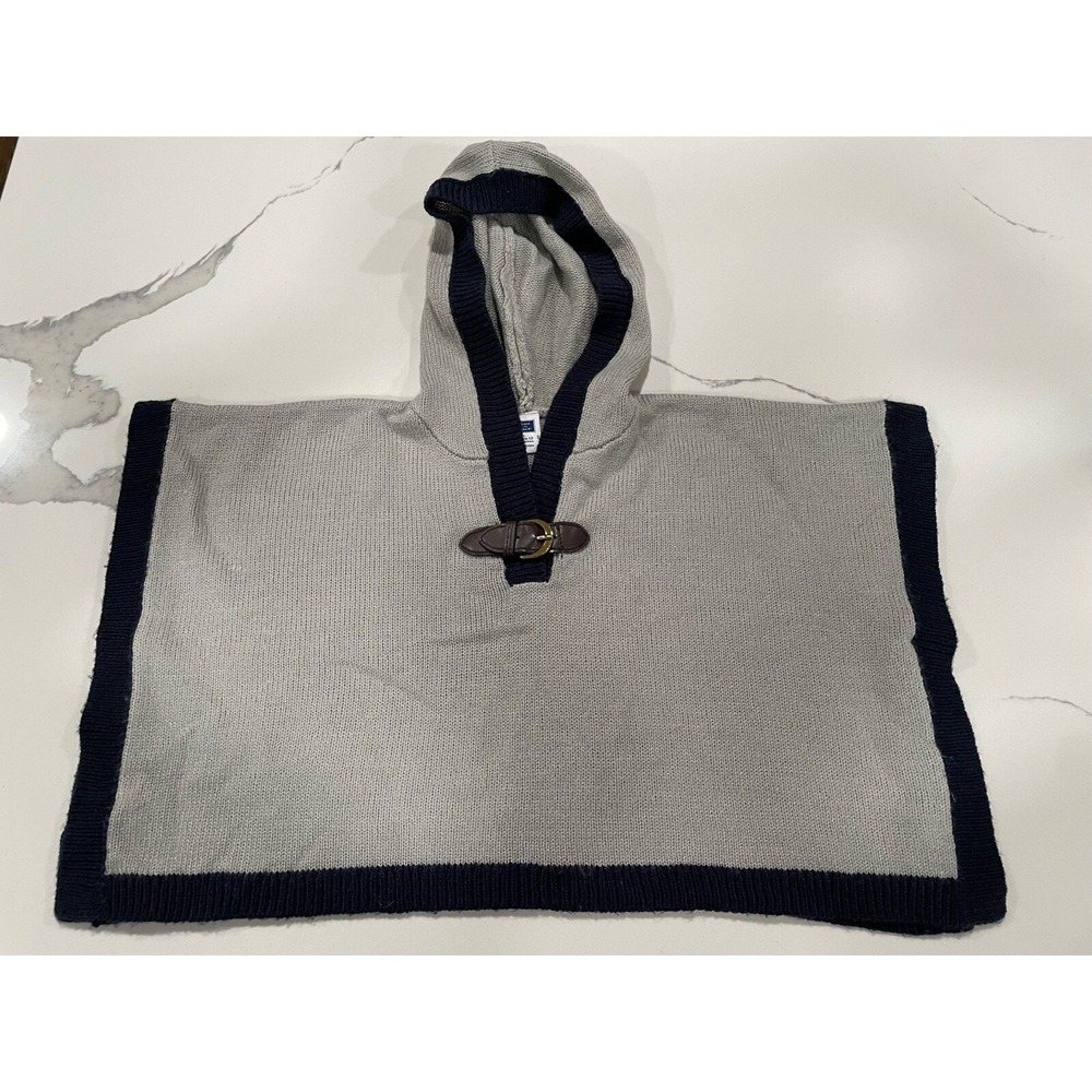 Janie and Jack Hooded Sweater Cape 6-12 Mos AK102